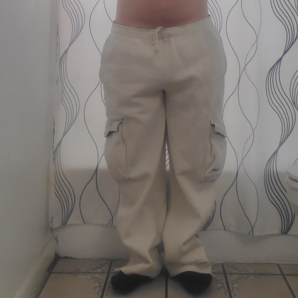 Timberland vintage Y2K drawstring cargo sweatpants for men